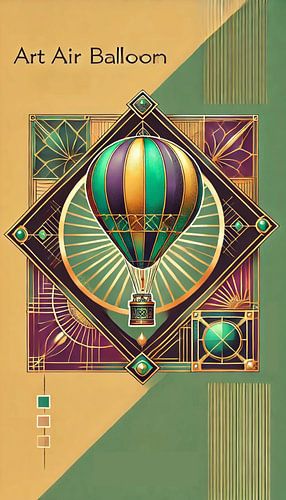 Kunst Luchtballon