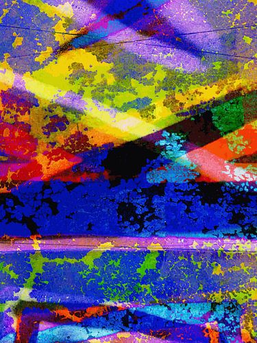 Modern, Abstract Digitaal Kunstwerk - The Place That Fills Your Tears (Part 3)