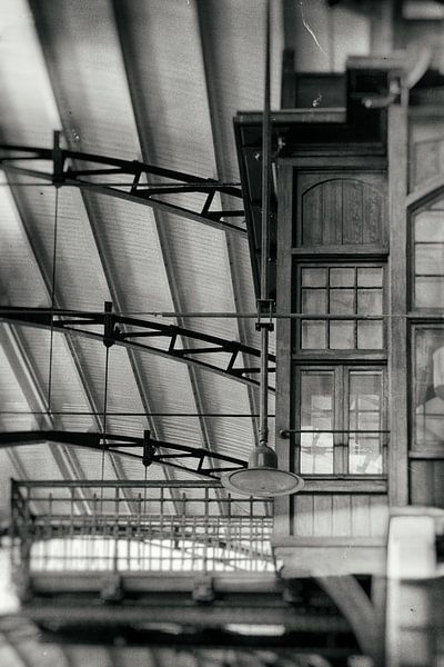 Haarlem Station - Industrial photograph by heidi borgart