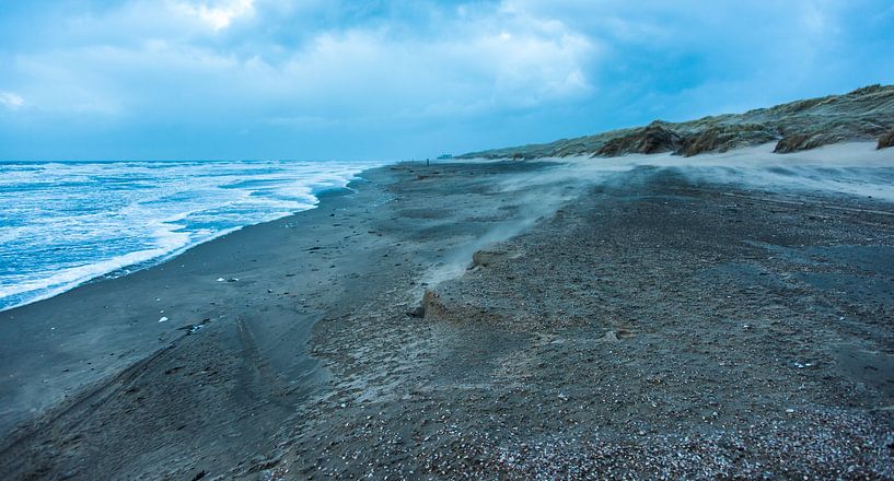 Strand, wind  en Stuifzand von Alex Hiemstra