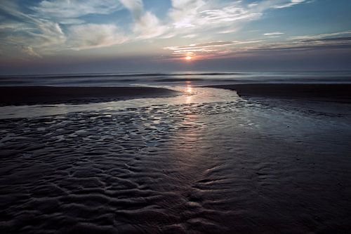 Zonsondergang Langevelderslag Noordwijk von Niels Hoogenbosch
