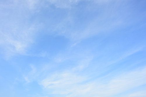 Blauer Himmel mit Wolken