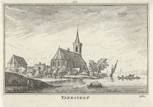 Abraham Rademaker, Gezicht op Jaarsveld, 1610