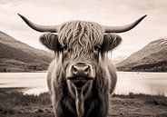 Scottish Highland Cow by Niklas Maximilian thumbnail