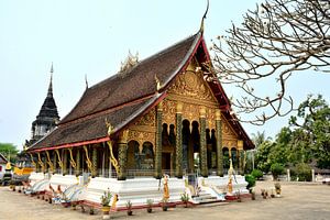 Vat That, ein goldenes Juwel im Herzen von Luang Prabang