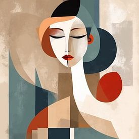 Porträt der Abstraktion von Color Square