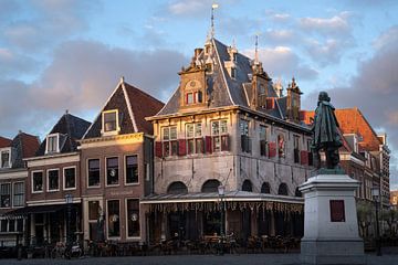 Am Marktplatz in Hoorn von Manuuu