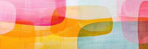 Art abstrait coloré