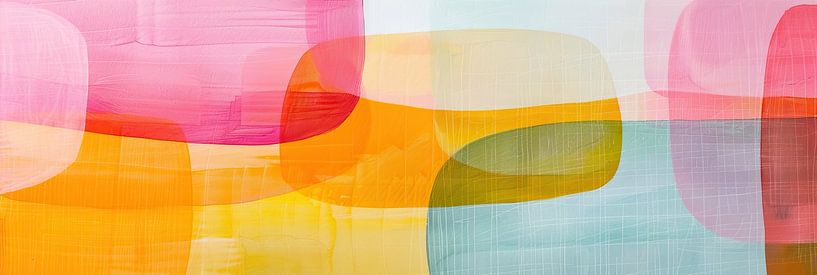 Abstract kleurrijke kunst van Modern Collection