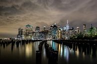 Skyline, Manhattan, New York City van Eddy Westdijk thumbnail