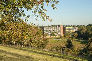 Dorpje Simpelveld genietend van een herfstzonnetje