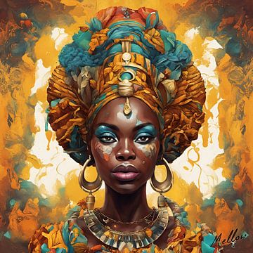 Aje, Goddess of Wealth by Mellow Art