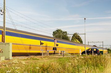 Trein met beweging van Marcel Rommens