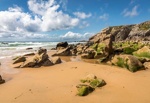 Plage Port Bara, schiereiland Quiberon, Bretagne