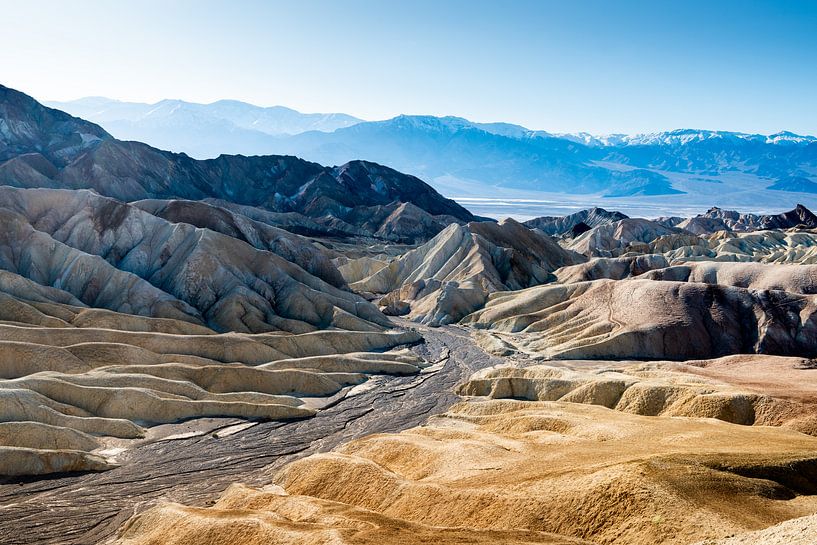 Death Valley, Zabriskie Point von Keesnan Dogger Fotografie