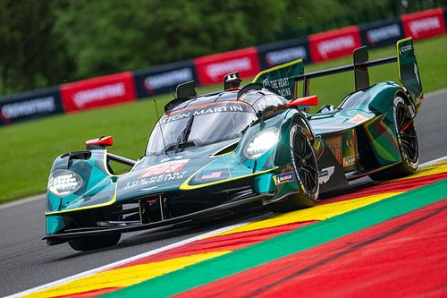De Aston Martin Valkyrie hypercar op Spa-Francorchamps