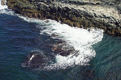 Kliffen van het eiland Rathlin in Noord-Ierland