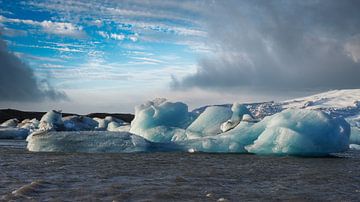 Jökulsárlón, gletsjermeer van stephan berendsen
