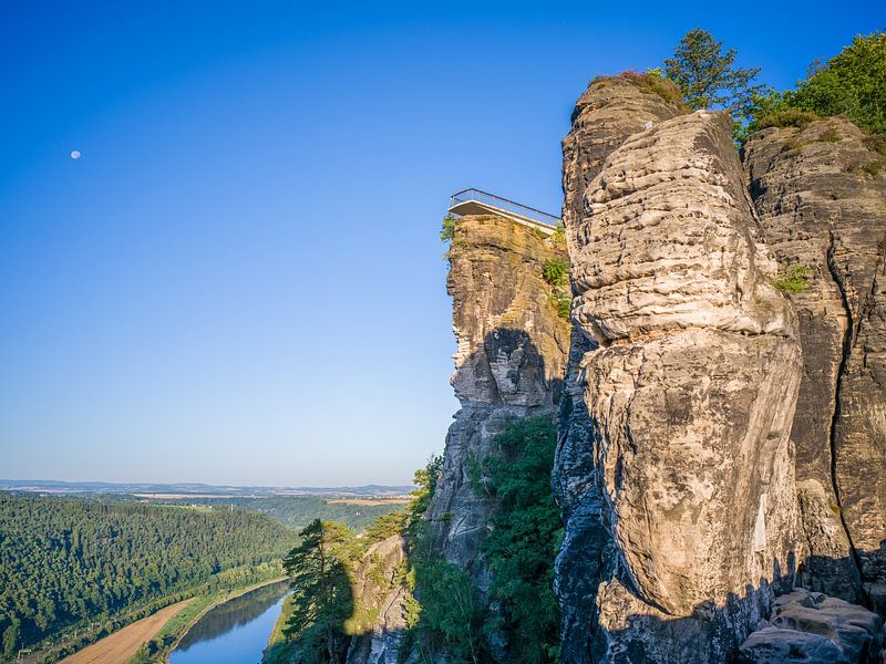 Saksisch Zwitserland - Uitzichtspunt Bastei van t.ART