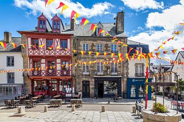 Old town of Josselin, Brittany
