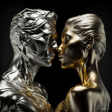 liefde in goud en zilver van Patrick Gelissen