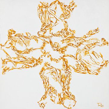 Gouden kruis van Roelina Talla