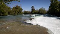 Manavgat waterfall - tranquil force of nature in spring