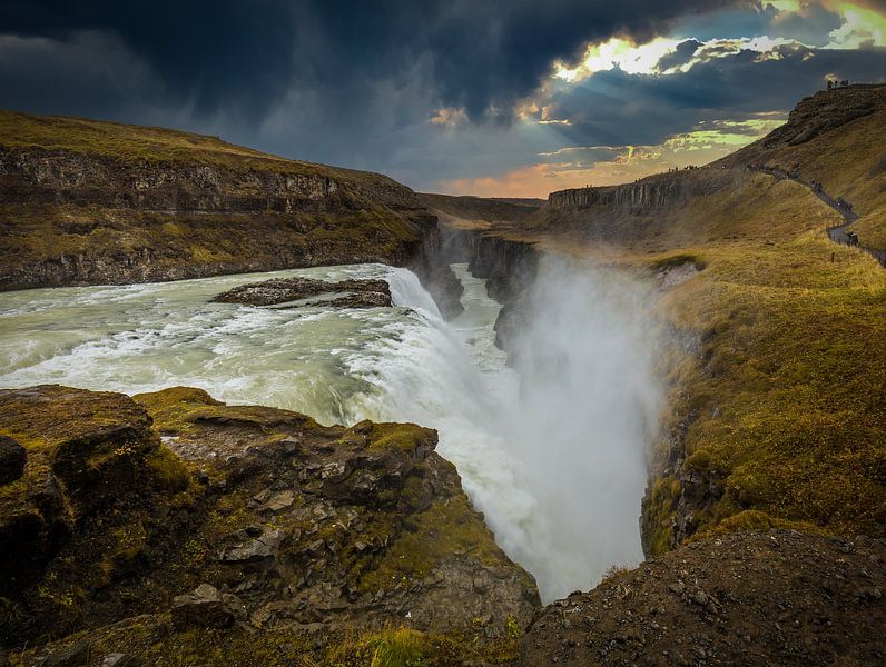 Godafoss in Iceland by peterheinspictures