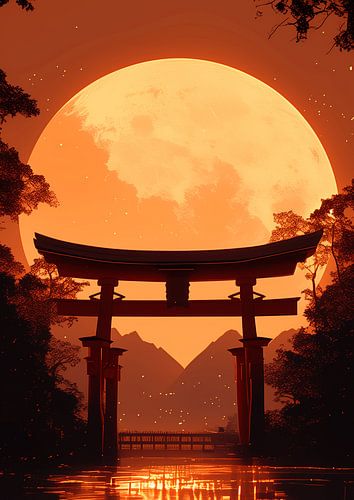 Fushimi Inari Japon sur Beet Art