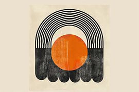 Abstrakte Geometrie von Poster Art Shop