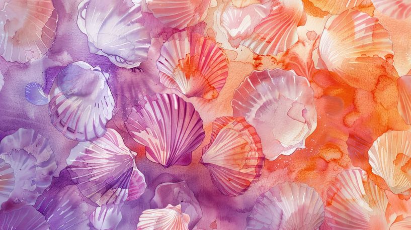 Pastel Shell Ballet by ByNoukk