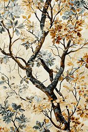 Botanical artwork | Rustic floral design by Wonderful Art