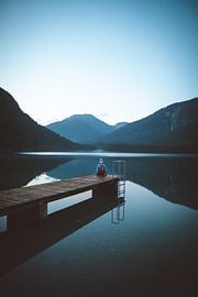 Morning at the lake by Sèfie Bekkers