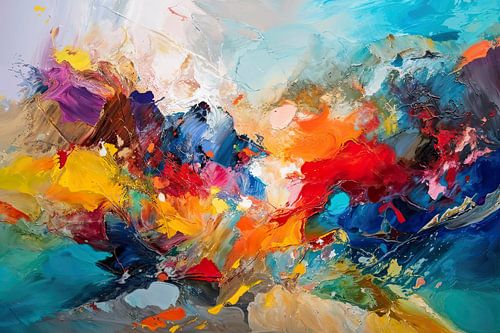 Abstract Dance of Energy and Emotion