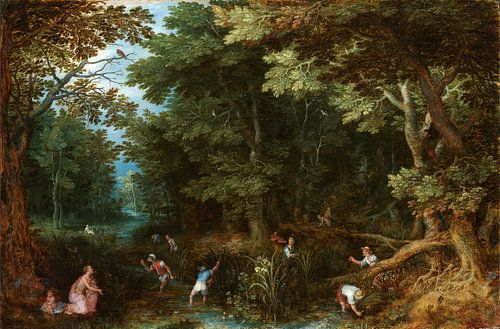 Latona en de Lycische boeren, Jan Brueghel