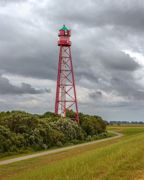Campen lighthouse in Germany by Marga Vroom
