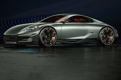 Porsche Cyber 6, sportauto. Concept car