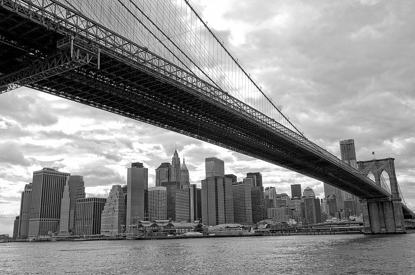 Pont de Brooklyn à New York par Peter Pijlman