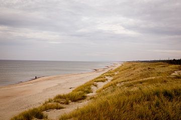 Journée de plage automnale au bord de la mer Baltique sur Julian Buijzen