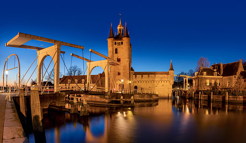 Zierikzee bei Nacht, Niederlande