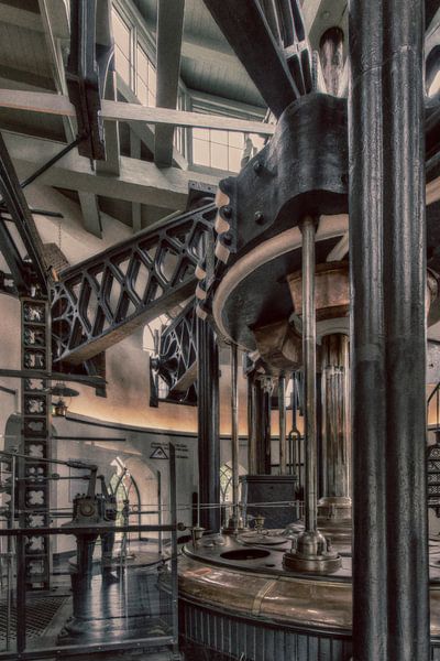 Station de pompage de vapeur intérieure Cruquius 1 par Peter Jongeling