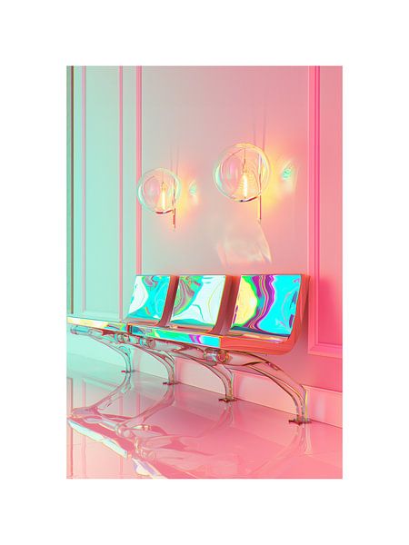 Way to pink Heaven by Malou Studio