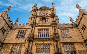 Turm der Bodleian Library, Universität Oxford, England. von Mieneke Andeweg-van Rijn