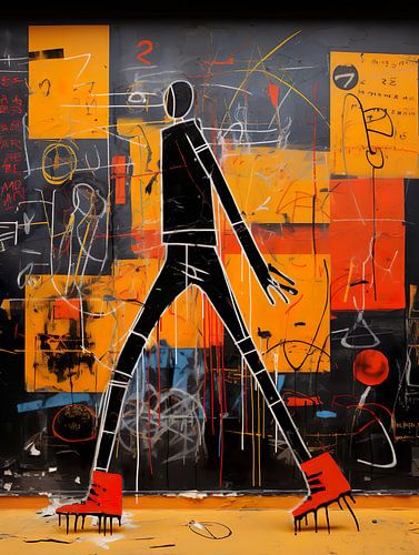Painting by Basquiat