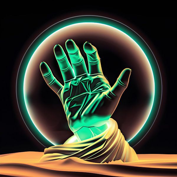 Mystique du néon par Vythryd Arts