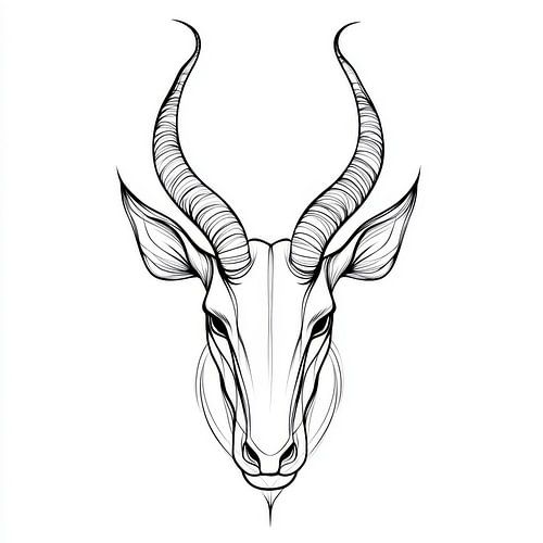 Antilope grafisch