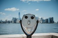 Binoculars on New York
