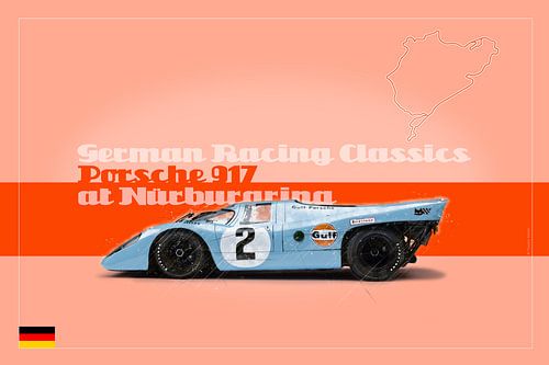 Porsche 917 aan de Nürburgring, Duitsland