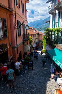 Die Straßen von Bellagio, Italien