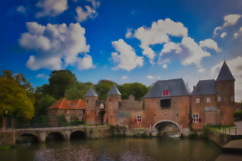 Picturesque city gate